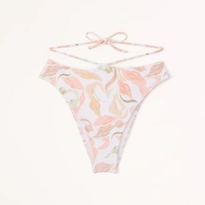 Strappy High-Waist High-Leg Cheeky Bottoms